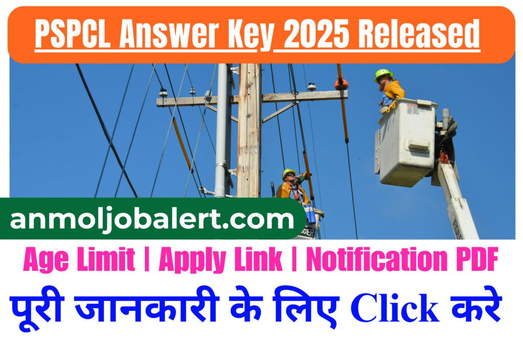PSPCL ANSWER KEY