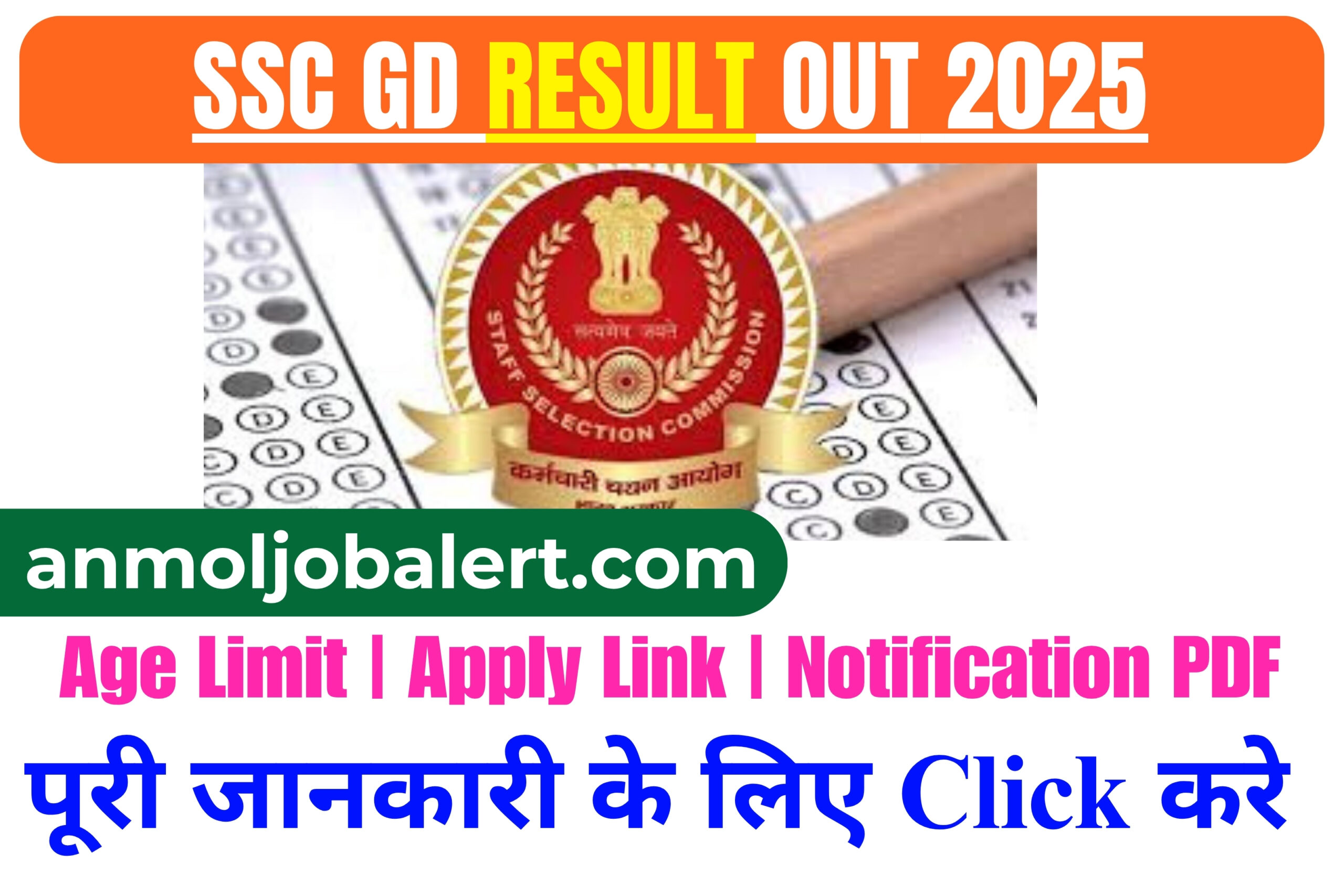 ssc gd result 2025