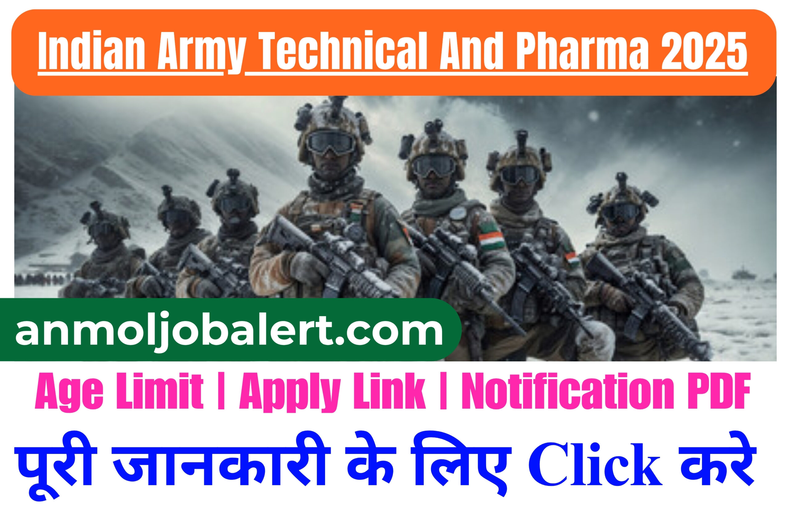 Indian Army Technical And Pharma Agniveer