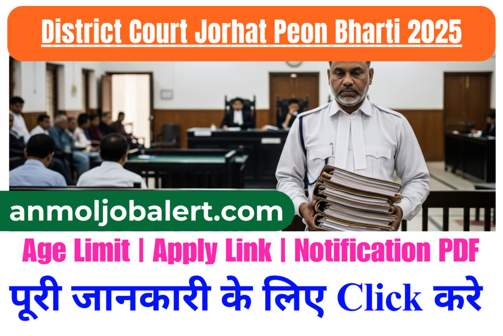 District Court Jorhat Peon Recruitment